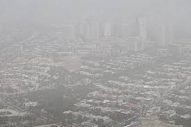 گردوغبار هوای پایتخت را ناسالم کرد/مردم تهران ماسک بزنند