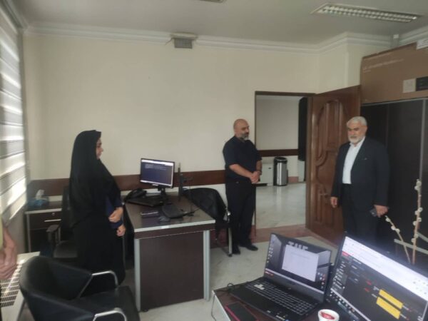 بازديد مدیر عامل موسسه اعتباری ملل از شعب مشهد،و دیدار با همکاران فناوری اطلاعات