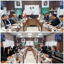 جلسه ارزيابي عملکرد ارزی ۴ ماهه ابتداي سال جاری در مقایسه با مدت مشابه، پست بانک ایران به ریاست مدیر عامل بانك، برگزار شد