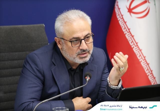 مدیرعامل بیمه سینا بر کار جهادی و پاسخگویی مستمر مدیرعامل بیمه سینا بر کار جهادی و پاسخگویی مستمر