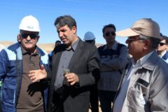 بازدید نماینده مردم قروه و دهگلان از پروژه کنسانتره‌سازی گلالی