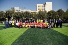 ورزشگاه وحدت با چمن نو و چهره‌ای تازه در منطقه۱۴ افتتاح شد