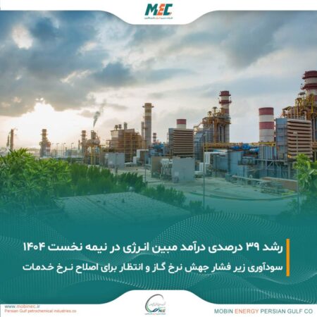 بررسی عملکرد شش‌ماهه نخست سال ۱۴۰۴ شرکت مبین انرژی خلیج فارس