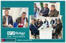 بازدید سرزده رئیس کل بیمه مرکزی از مدیریت بیمه دی مازندران همزمان با معارفه مدیر استان