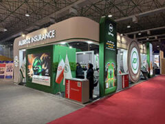 حضور بیمه البرز در نمایشگاه بین المللی صنایع دریایی و دریانوردی IRANIMEX 2025