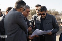 بازدید مدیرعامل شرکت معدنی و صنعتی گهرزمین از پروژه‌های این شرکت