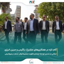 بازدید معاون وزیر نفت و مدیرعامل شرکت ملی صنایع پتروشیمی، و مدیرعامل پتروشیمی زاگرس، از نیروگاه مبین انرژی خلیج فارس