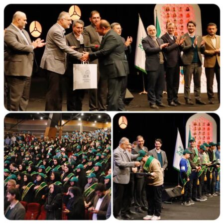 تقدیر شهردار تهران از حسین کاشانی‌پور شهردار منطقه۱۶ به عنوان شهردار نمونه در آیین تنفیذ احکام شهرداران مدارس