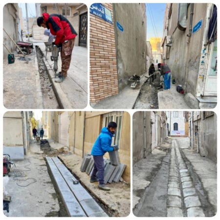 آغاز نوسازی گسترده معابر و زیرساخت‌های محله بهشتی در منطقه ۲۰