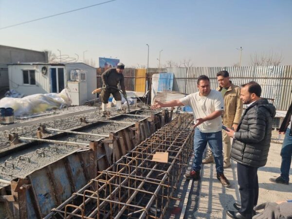 بازدید هفتگی معاون فنی و عمرانی از پروژه‌های عمرانی منطقه ۵