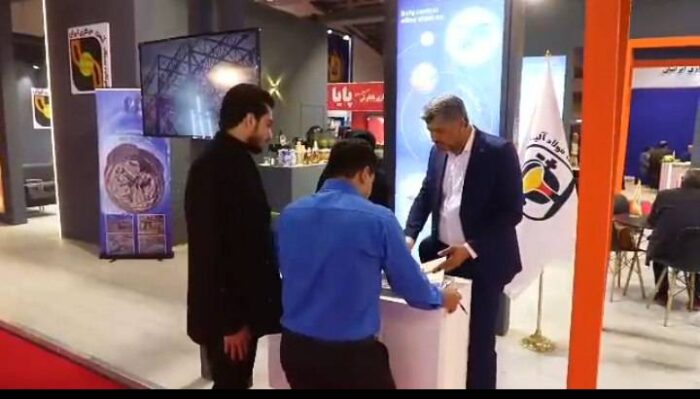حضور فعال و اثرگذار فولاد الیاژی مرکزی بافق در نمایشگاه تخصصی معدن و فولاد یزد