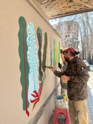 تغییر چهره محورهای شاخص شمال تهران با ۲۸۵۰ مترمربع نقاشی دیواری