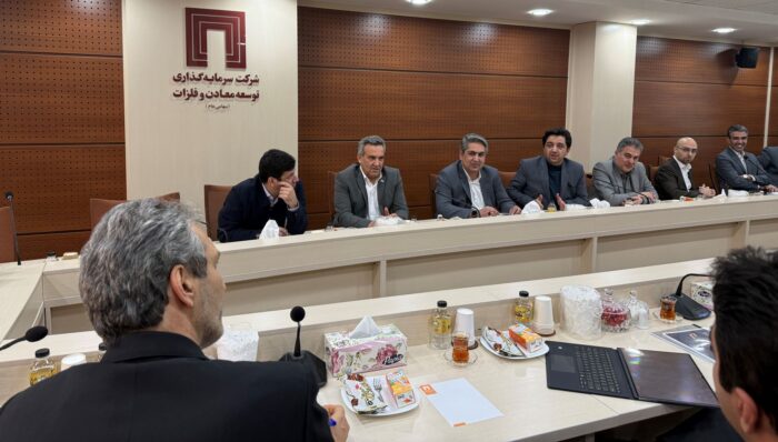 بررسی وضعیت پیشرفت پروژه گندله‌سازی کردستان و پروژه بخار نیروگاه سمنان در هلدینگ «ومعادن»