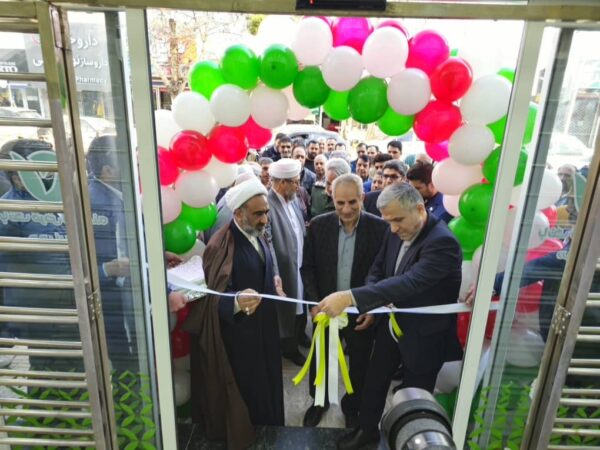ساختمان جدید شعبه کلاله بانک در استان گلستان افتتاح شد