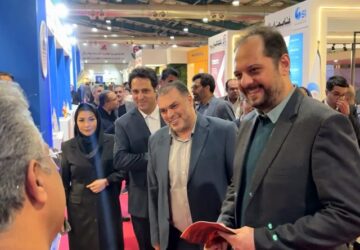 بازدید مدیران ارشد وزارت صمت از غرفه شرکت آهن و فولاد ارفع