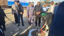 کلنگ عملیات اجرایی پروژه آسفالت معابر اصلی مینوشهر به همت سازمان منطقه آزاد اروند به زمین زده شد