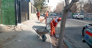 تداوم اجرای نگهداشت شهر در سطح ناحیه۳/منطقه۵