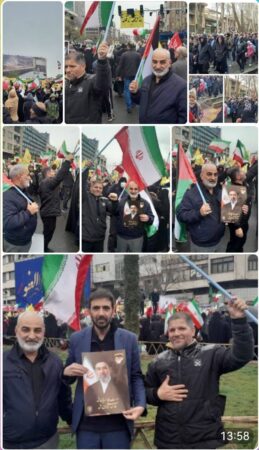 حضور پرشور کارکنان و مدیران شرکت مخابرات ایران در راهپیمایی روز جهانی قدس