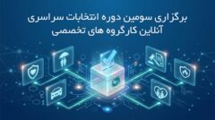 برگزاری سومین دوره انتخابات آنلاین دبیران کارگروه های تخصصی سندیکای بیمه‌گران ایران