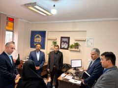 بازدید مدیرعامل بیمه آسیا از شعبه ساری