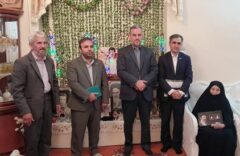 مدیر بیمه دی آذربایجان غربی از خانواده سه تن از شهدای شهرستان خوی دیدار کرد