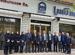 تودیع و معارفه رئیس شعب استان گیلان بیمه آسیا / بازدید عضو هیات مدیره از شعب استان