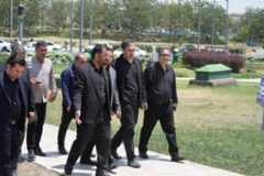 زیرساخت‌های منطقه ۹ جهت برگزاری مراسم تشییع پیکر مطهر آقای شهید ایران بررسی شد