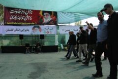 میزبانی شهرداری منطقه یک از کاروان‌های زائران در آیین وداع با «رهبر شهید»