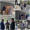بازدید سرپرست پژوهشكده بیمه از موكب خدمت‌رسانی پژوهشكده در مسیر تشییع رهبر شهید انقلاب اسلامی
