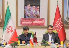 دیدار مدیرعامل گروه فولاد مباركه از شركت ایریتك/ تأكید بر گسترش همكاری‌های راهبردی