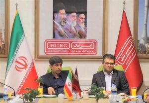دیدار مدیرعامل گروه فولاد مباركه از شركت ایریتك/ تأكید بر گسترش همكاری‌های راهبردی